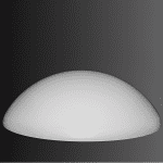 MgF2 Ceramic Optical Dome φ224mm