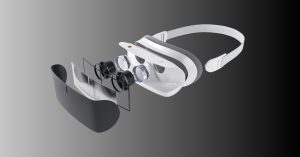 lens in VR headset, optics VR headset, triplet apochromat lens, apochromat triplet lens, apochromat lens